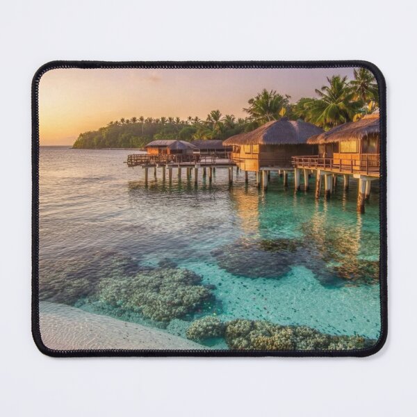 Item preview, Crystal Lagoon Retreat - Tropical Island Paradise designed and sold by nhk999.
