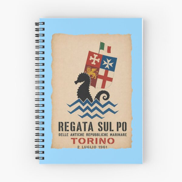 Artikelvorschau, Ruderregatta auf dem Po 1961 - Turin Vintage Plakat entworfen und verkauft von Torinostalgia.