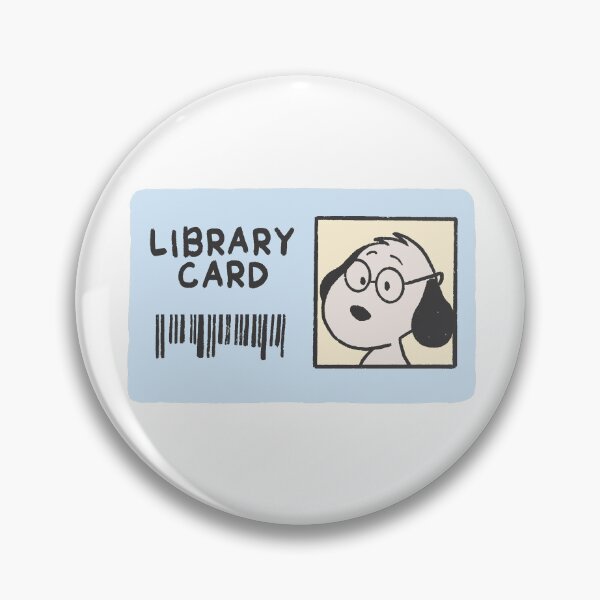 Item preview, snoopy library card designed and sold by liveawhimsylife.