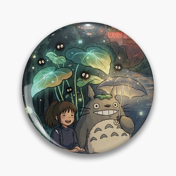 Item preview, A Night of Two Magics Spirited Away Meets Totoro designed and sold by katekrystal.