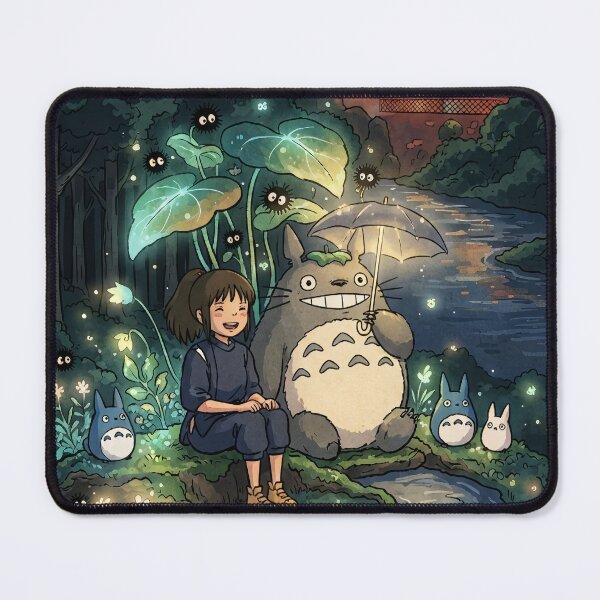Item preview, A Night of Two Magics Spirited Away Meets Totoro designed and sold by katekrystal.