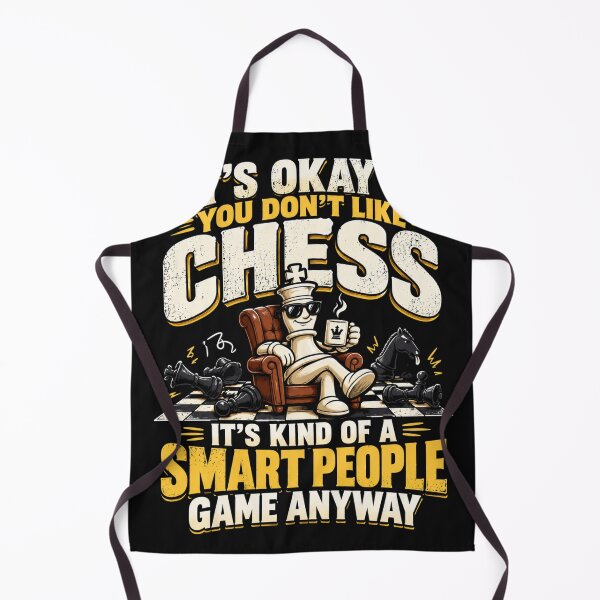 Item preview, Funny Chess Humor Smart People Chess Player Design designed and sold by Castielalger.