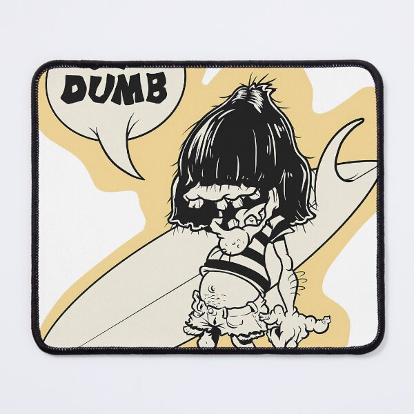 Item preview, Get Dumbs – Funny Retro Surfer Cartoon designed and sold by berolly.