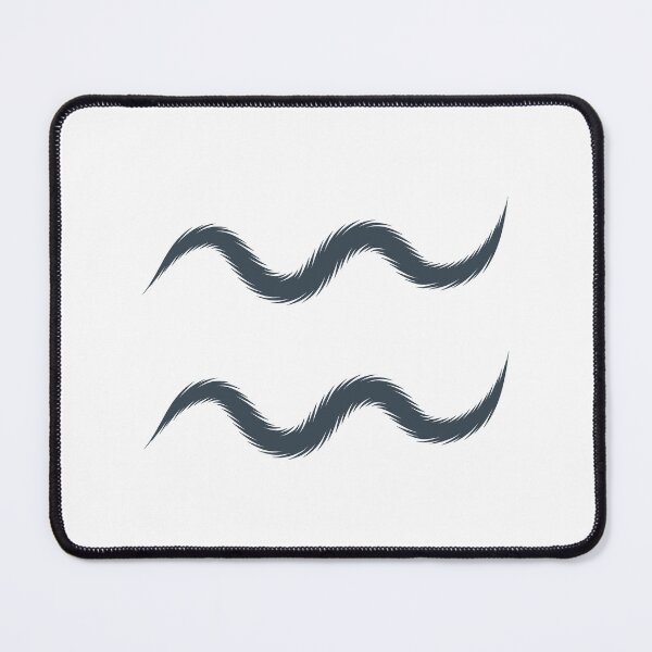 Item preview, Charcoal Aquarius Zodiac Symbol Design designed and sold by pattern-archive.