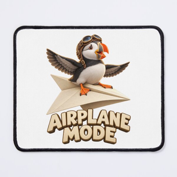 Item preview, Airplane Mode Puffin Paper Pilot designed and sold by TrendTribeTP.