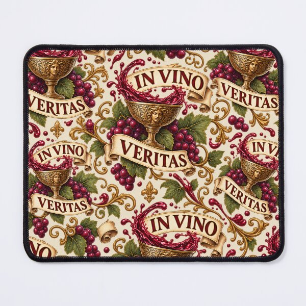 Item preview, In Vino Veritas – Classic Latin Wine Quote Roman Vintage Design designed and sold by MetaModel Editions.