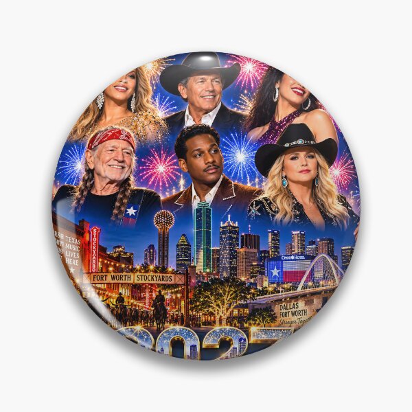 Item preview, 2027 DALLAS FORT WORTH - ¡Feliz Año Nuevo! designed and sold by DBM Photo Art 1.