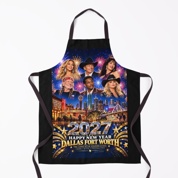 Item preview, 2027 DALLAS FORT WORTH - Happy New Year designed and sold by DBM Photo Art 1.