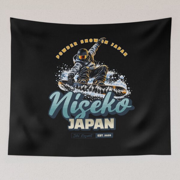 Item preview, Niseko Ski Resort Japan  designed and sold by TheEndDesign.