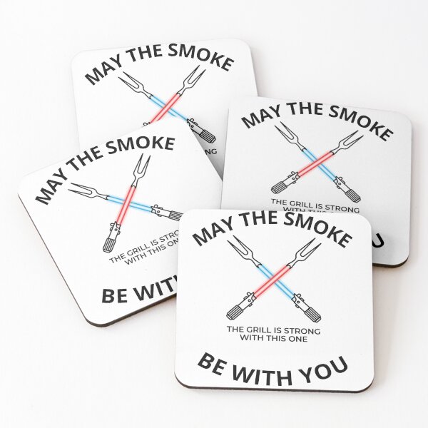 Item preview, May The Smoke Be With You - Funny BBQ Pitmaster Lightsaber designed and sold by IbericoStudio.