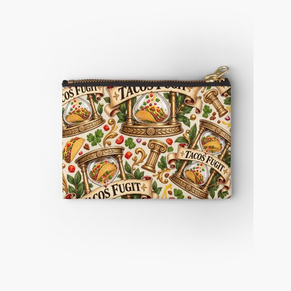 Item preview, Tacos Fugit – Funny Tempus Fugit Latin Taco Pun designed and sold by MetaModel Editions.