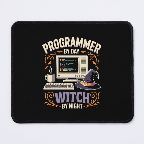 Item preview, PROGRAMMER BY DAY WITCH BY NIGHT designed and sold by jkrphoto.