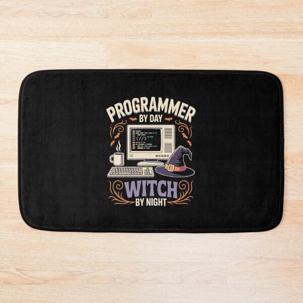 Item preview, PROGRAMMER BY DAY WITCH BY NIGHT designed and sold by jkrphoto.