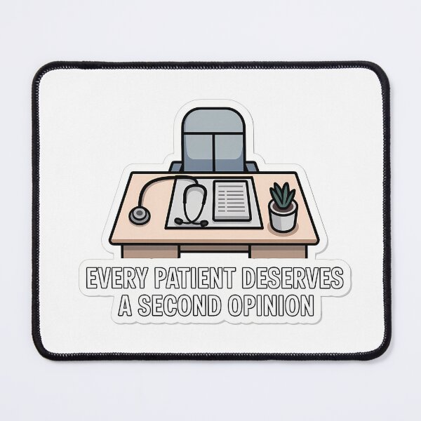 Item preview, Second Opinion Quote Design designed and sold by NiftyWrx.
