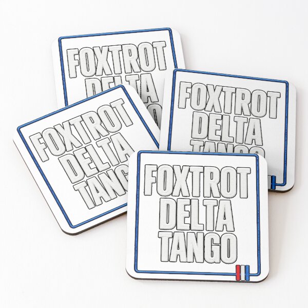 Item preview, Foxtrot Delta Tango Funny FDT Design designed and sold by ArtDesignTp.