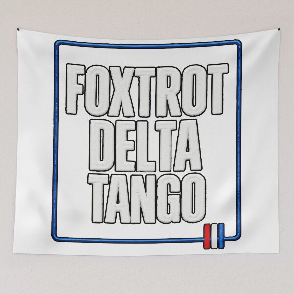 Item preview, Foxtrot Delta Tango Funny FDT Design designed and sold by ArtDesignTp.