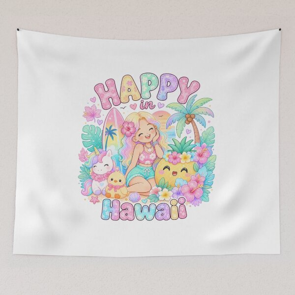 Item preview, Kawaii Hawaii Pastel Aesthetic Summer designed and sold by TheChalkyFox.
