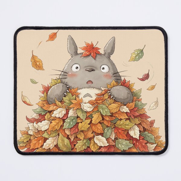 Item preview, Totoro's Autumn Leaf Pile designed and sold by katekrystal.