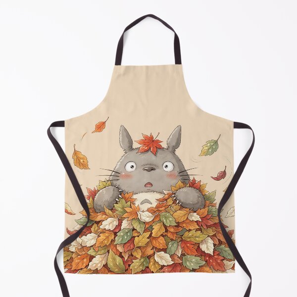 Item preview, Totoro's Autumn Leaf Pile designed and sold by katekrystal.