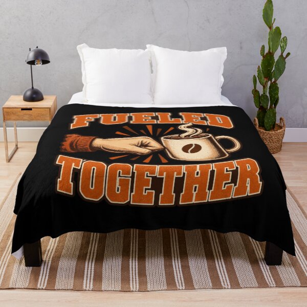 Item preview, Fueled Together Coffee Teamwork Fist Bump Coffee Lover designed and sold by Whirx.