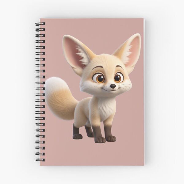 Item preview, Cute Fennec Fox Baby – Adorable Cartoon Animal Art designed and sold by chicworld2026.