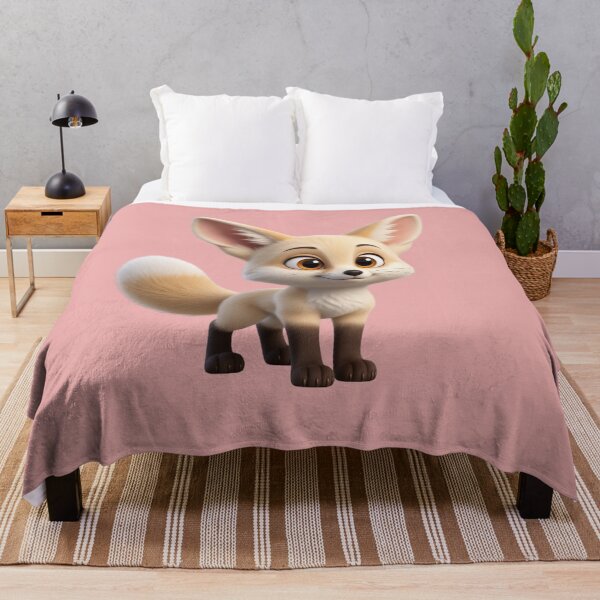 Item preview, Cute Fennec Fox Baby – Adorable Cartoon Animal Art designed and sold by chicworld2026.
