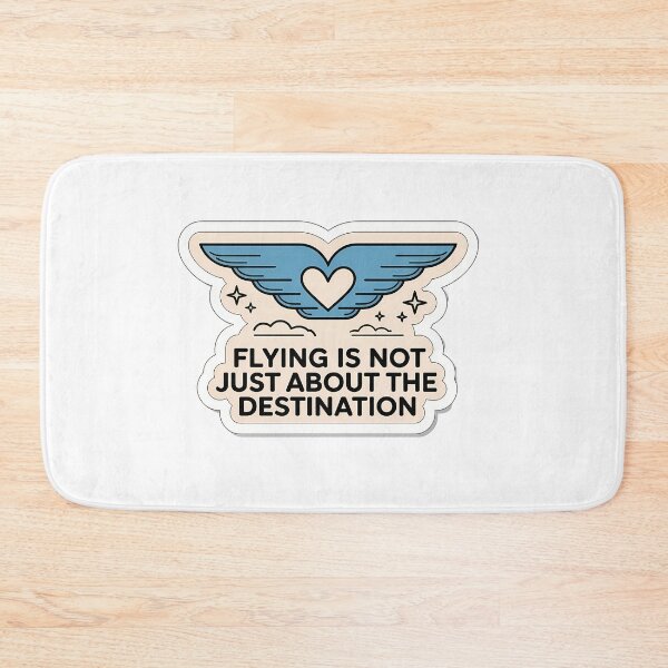 Item preview, Wing & Words Aviation Quote designed and sold by NiftyWrx.