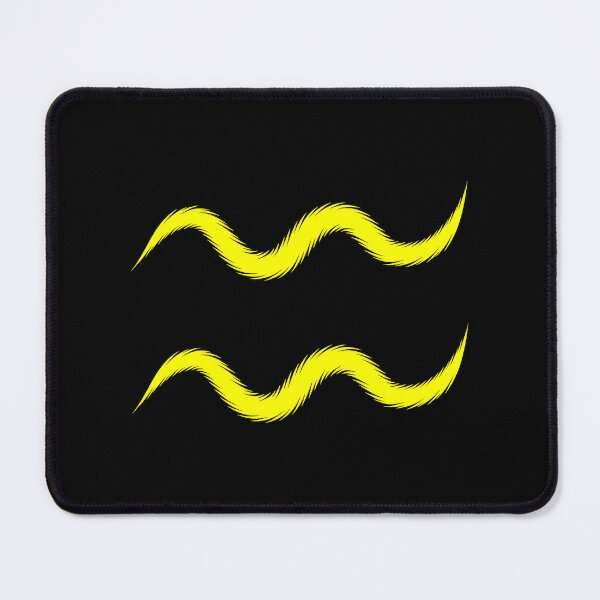 Item preview, Yellow Aquarius Zodiac Symbol Design designed and sold by pattern-archive.