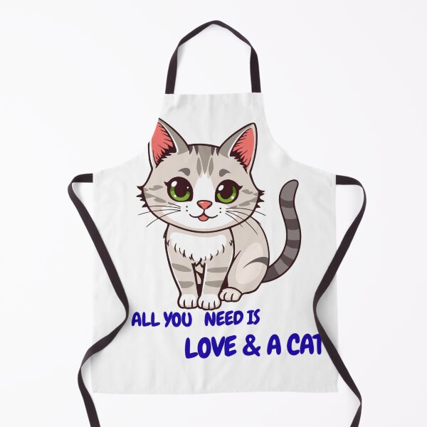 Item preview, All You Need is Love and a Cat - Cute Cat Lover Design designed and sold by walbayzon.
