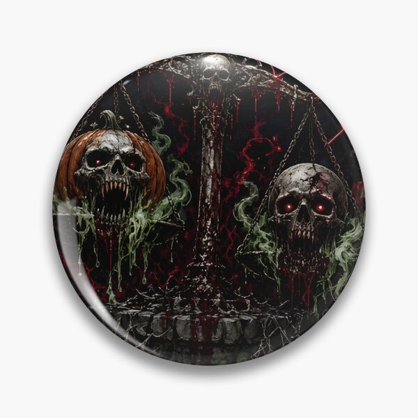 Item preview, Libra Justice Is Dead Horror Art designed and sold by Zodiac Celestial Art.