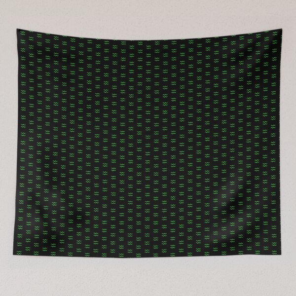 Item preview, Lime Aquarius Zodiac Symbol Design designed and sold by pattern-archive.