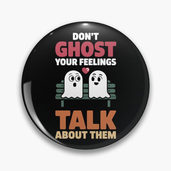 Item preview, DON'T GHOST YOUR FEELINGS TALK ABOUT THEM designed and sold by jkrphoto.