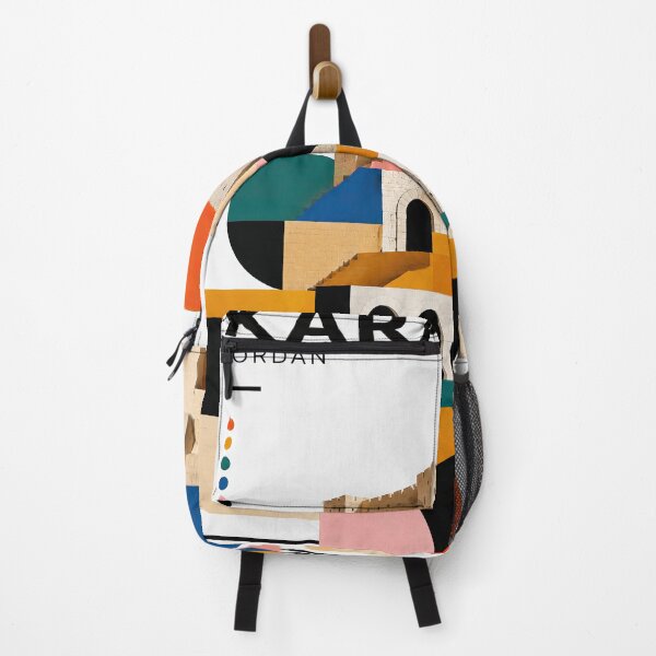 Item preview, Geometric editorial illustration of a historic desert fortress designed and sold by ckybe.