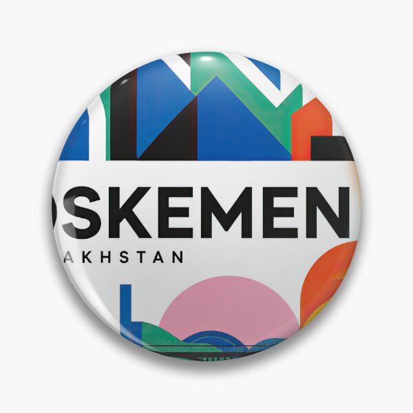 Artikelvorschau, Colorful geometric poster featuring the word OSKEMEN, abstract entworfen und verkauft von ckybe.