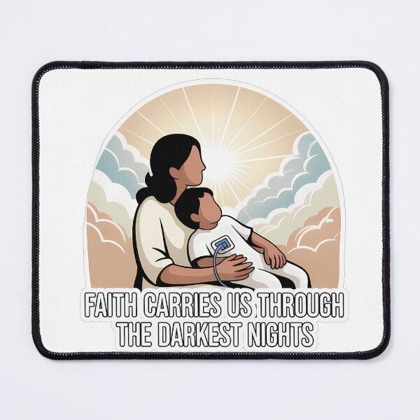 Item preview, Hopeful Celestial Light with Faith Quote designed and sold by NiftyWrx.