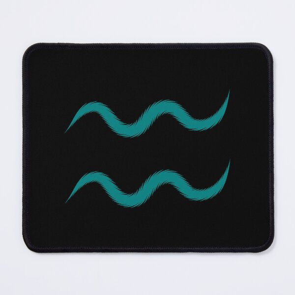 Item preview, Teal Aquarius Zodiac Symbol Design designed and sold by pattern-archive.
