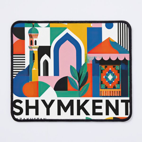 Item preview, Colorful geometric poster featuring an abstract architectural ci designed and sold by ckybe.