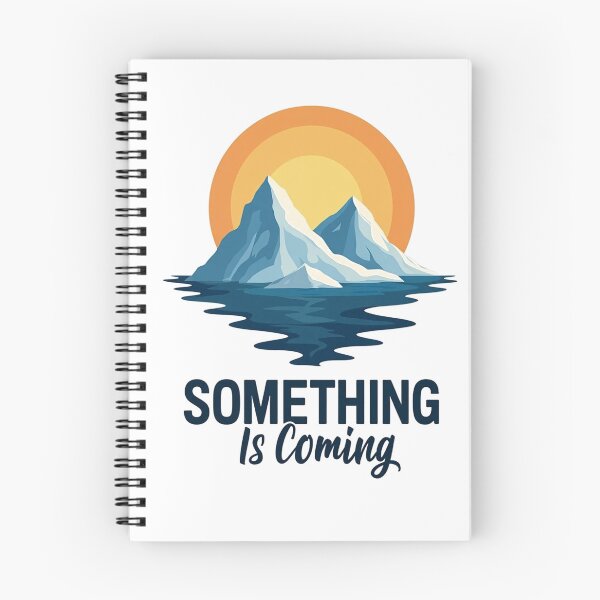 Item preview, Something is Coming - Sunset & Mountain  designed and sold by BernsteinDGT.