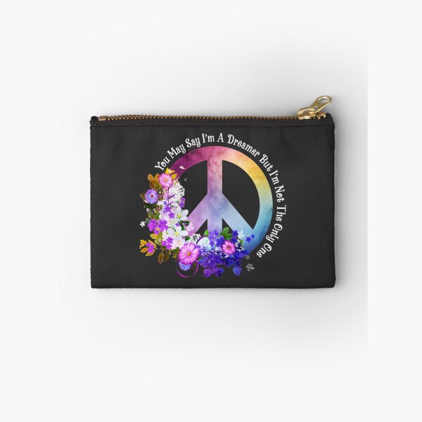 Item preview, Inspirational Quote 'You May Say I'm a Dreamer' with Beautiful Flower Design designed and sold by DylanB15.