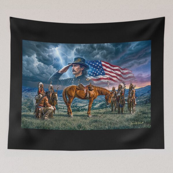 Item preview, COMANCHE - Survived the Battle of Little Bighorn 1876 - Legendary War Horse designed and sold by DBM Photo Art 1.