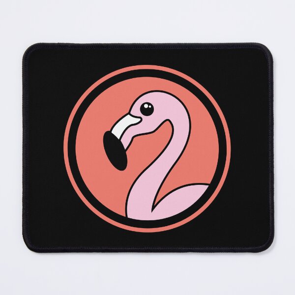 Item preview, Pink Flamingo Circle Badge Design designed and sold by AhmedZouita.