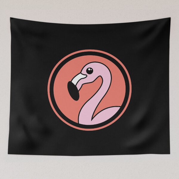 Item preview, Pink Flamingo Circle Badge Design designed and sold by AhmedZouita.