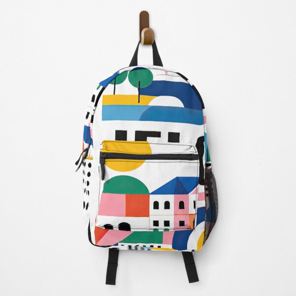 Item preview, Colorful geometric poster featuring Jelgava, Latvia, with a designed and sold by ckybe.