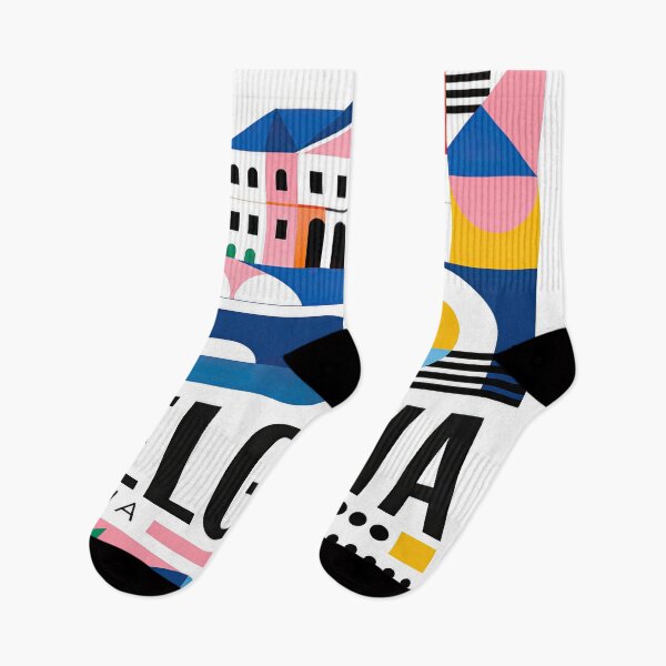 Item preview, Colorful geometric poster featuring Jelgava, Latvia, with a designed and sold by ckybe.