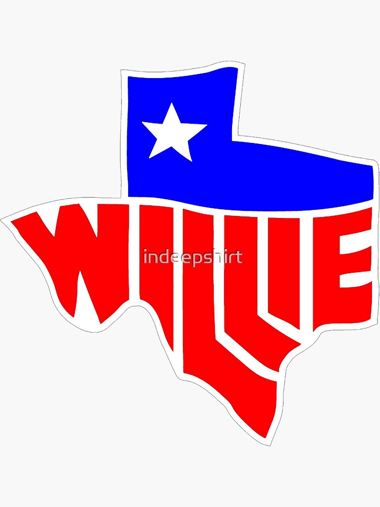 Vinyl Decal . Weed Willie Nelson Car Laptop Sticker HAVE A WILLIE NICE DAY .