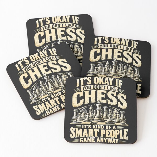 Item preview, Smart Chess Humor Funny Chess Player Design designed and sold by Castielalger.