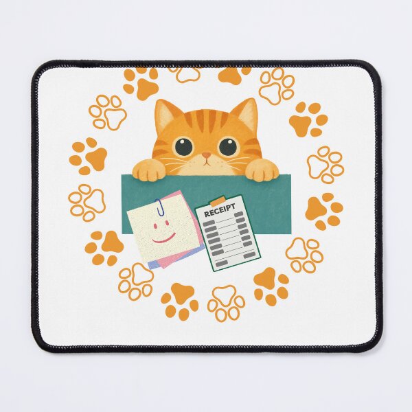 Item preview, "Paw-sitively keeping track of all the purr-chases today! ??✨" designed and sold by TheDentalDoodle.