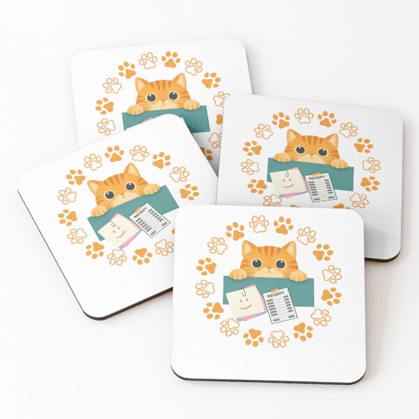 Item preview, "Paw-sitively keeping track of all the purr-chases today! ??✨" designed and sold by TheDentalDoodle.