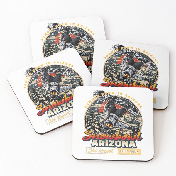 Item preview, Snowbowl Ski Resort Arizona  designed and sold by TheEndDesign.