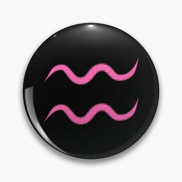 Item preview, Pink Aquarius Zodiac Symbol Design designed and sold by pattern-archive.